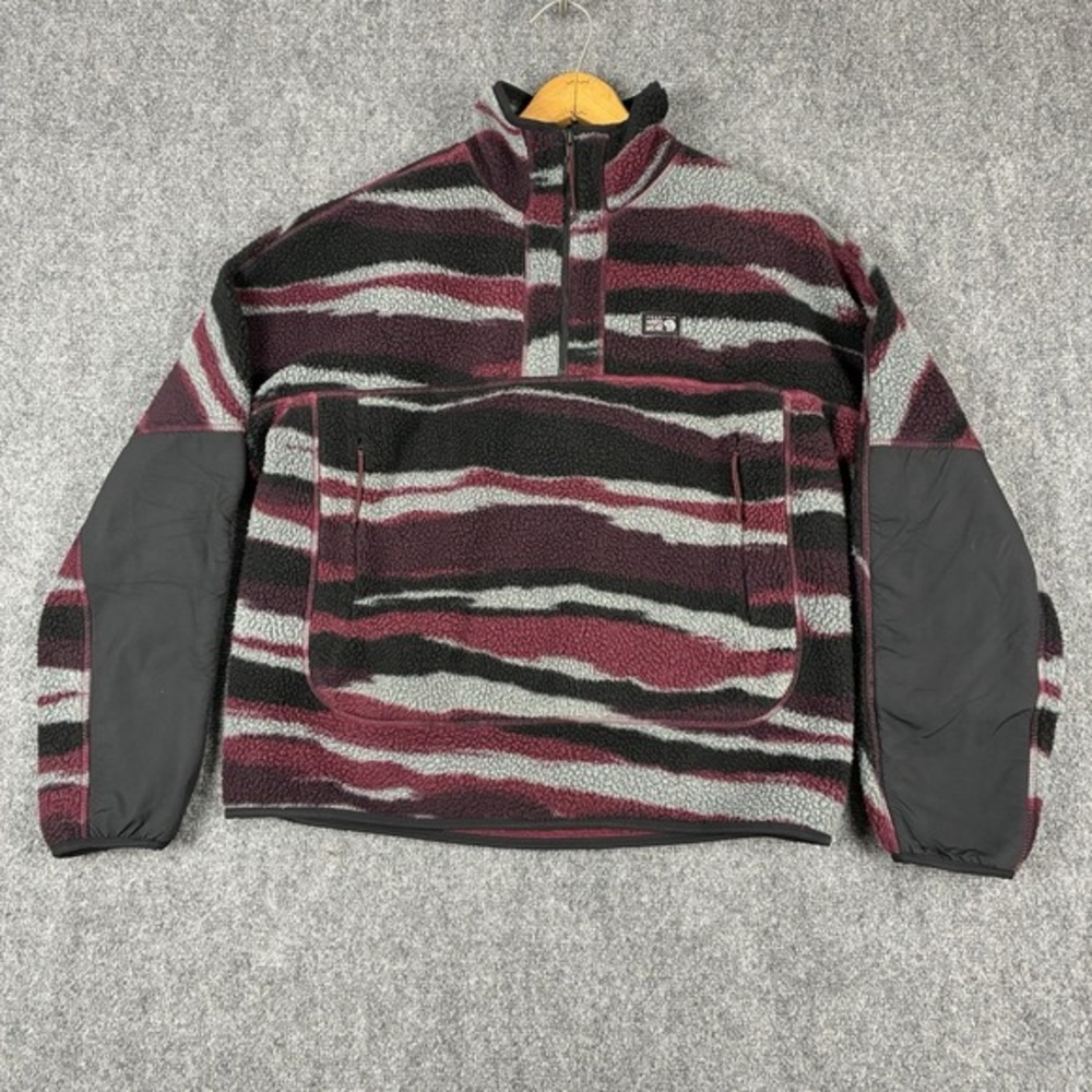 Mountain Hardware‎ HiCamp Fleece Quarter Zip Pull Over Camping Hiking Women sz S